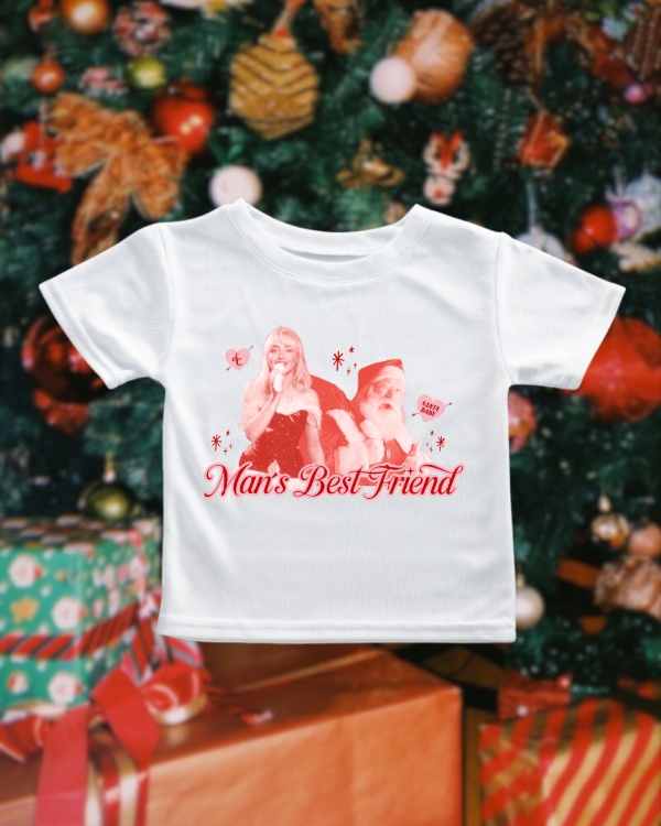 Producto - Santa Best Friend- Baby tee