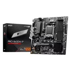 Producto - MSI Pro B650M-P DDR5 Socket AMD AM5 Chipset B650 ATX