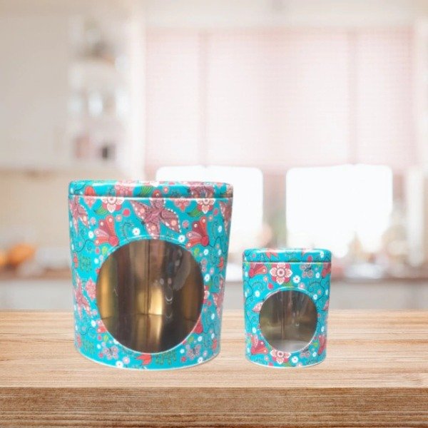 Producto - Combo latas con visor multiuso Mariposas