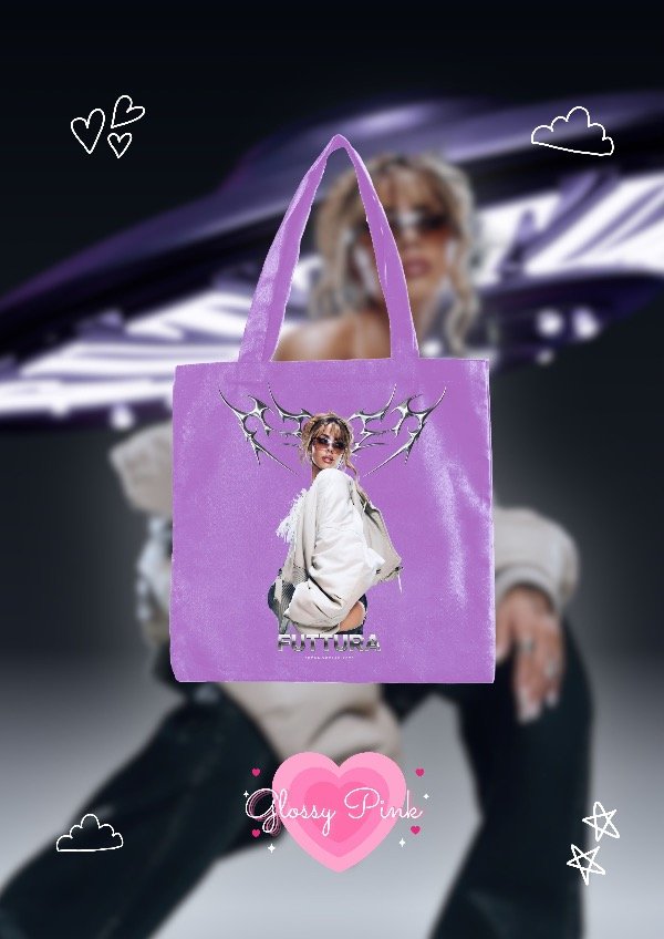 Tote Bag violeta Futtura 2025 - DTF