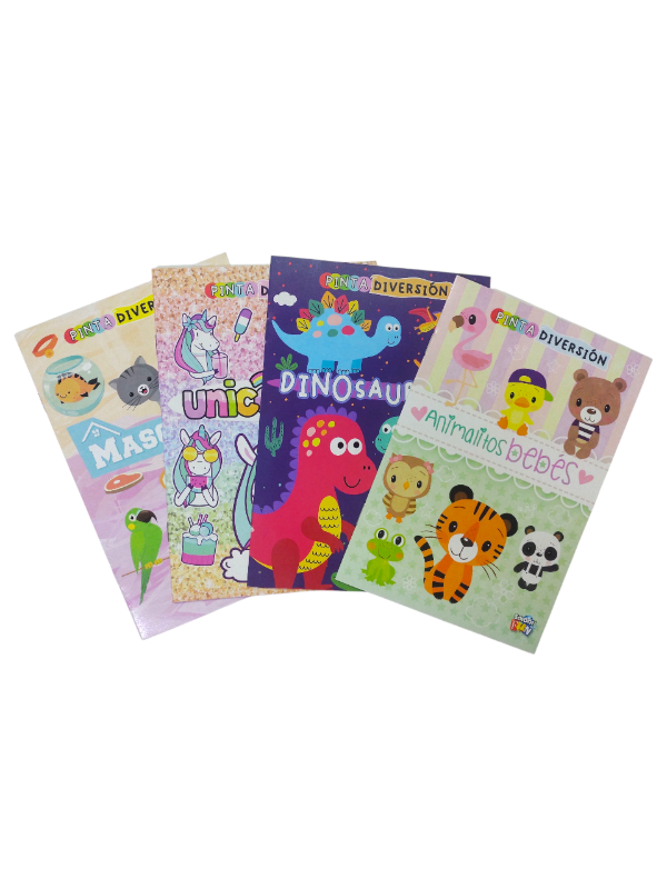 Producto - Libro para pintar coleccionables