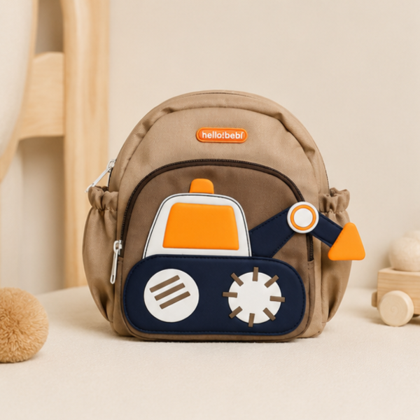 Producto - Mochila Infantil Tractor con Bolsillos