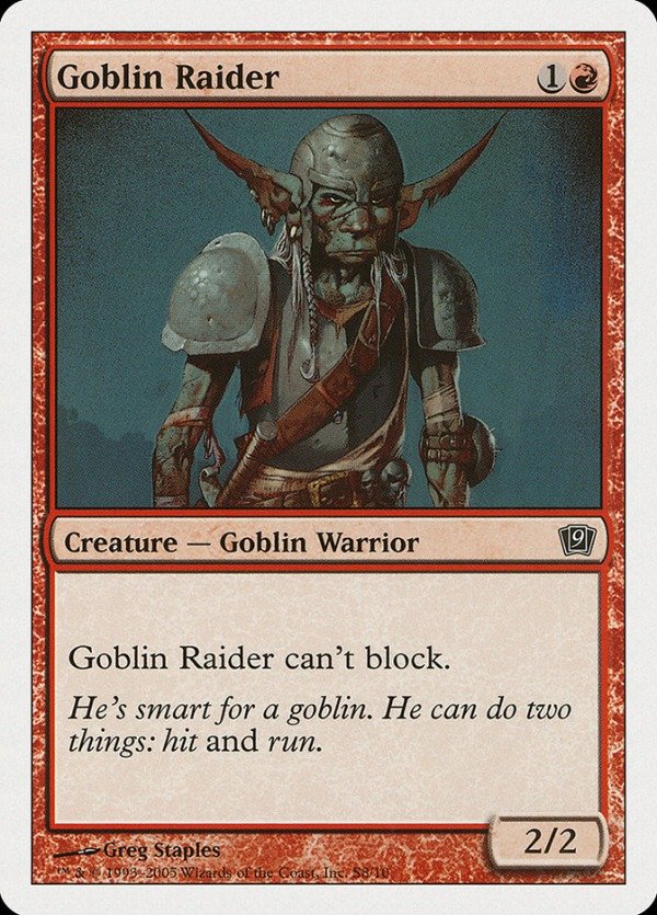 Producto - Goblin Raider  Ninth Edition
