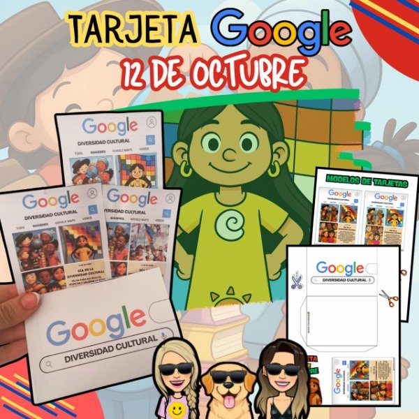Producto - TARJETA GOOGLE. DIA DE LA DIVERSIDAD CULTURAL