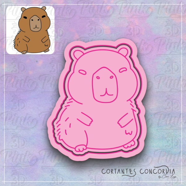 Producto - Carpincho capibara de frente