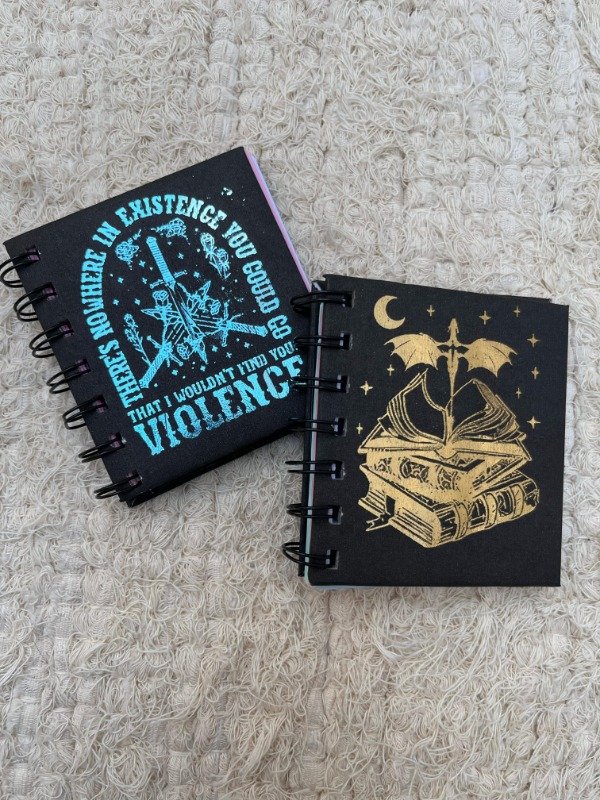 Producto - Mini cuaderno Alas de Sangre