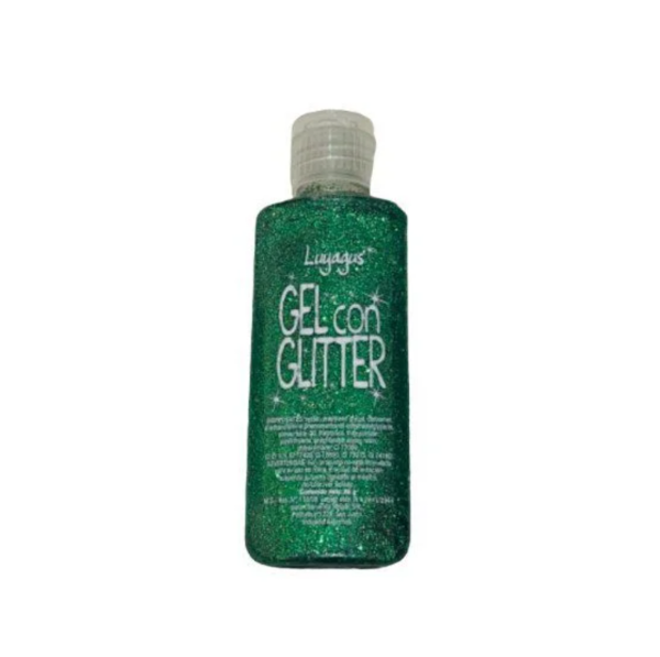 Producto - GLITTER EN GEL VERDE LUYAGUS