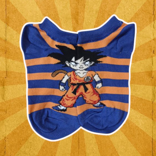 Producto - Goku rayado naranja azul
