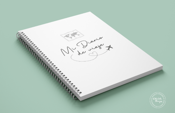 Producto - INTERIOR DIARIO DE VIAJE - ARCHIVO IMPRIMIBLE