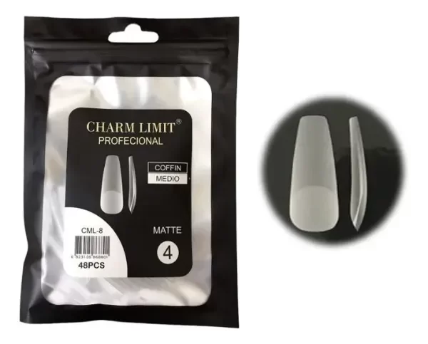Producto - TIPS PARA SOFT GEL X48 - CHARM LIMIT