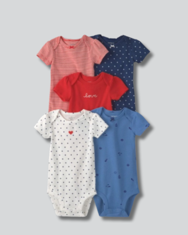 Producto - Pack Bodys Carters Rojos - 0