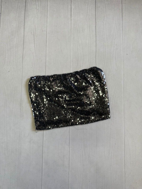 Producto - [5640 1] Strapless lentejuelas ''Ibiza Silver''