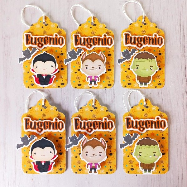 Producto - Tag 3D HALLOWEEN - 4