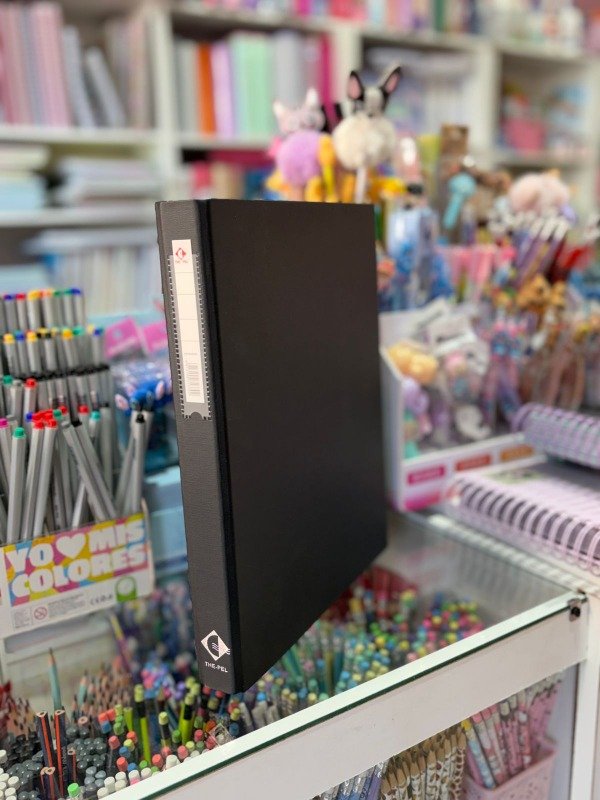 Producto - Carpeta A4 3cm the pel - negro