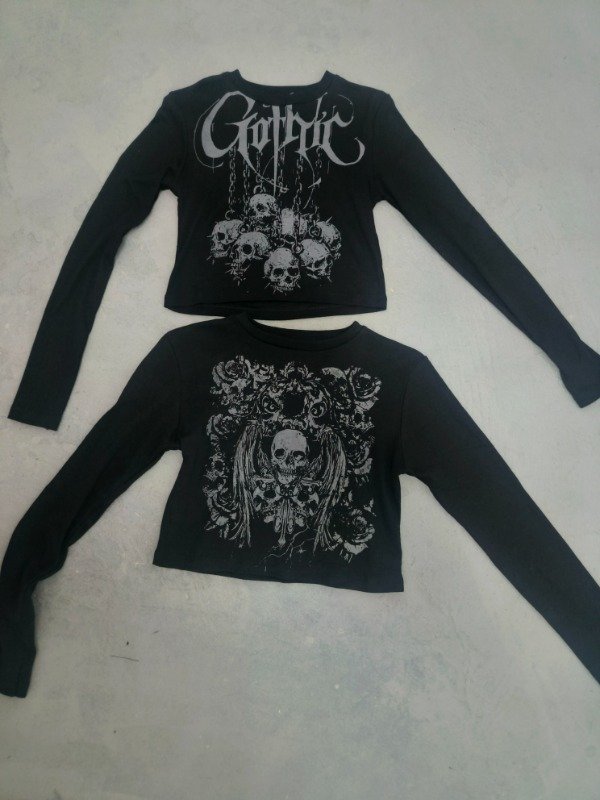 Producto - Remera Top gothic