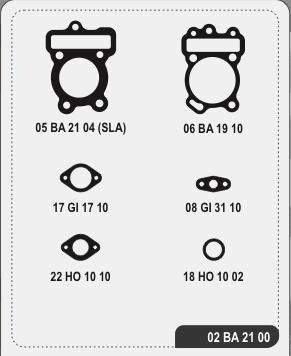 Producto - JUNTAS COMPLETA NS 125 (CON ORING) - ALFA