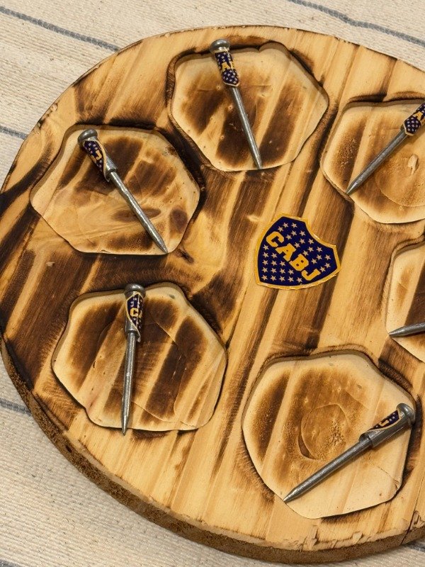 Producto - Tabla Picada pelota con pinchos Boca- dia del padre (Efectivo: 12.960)