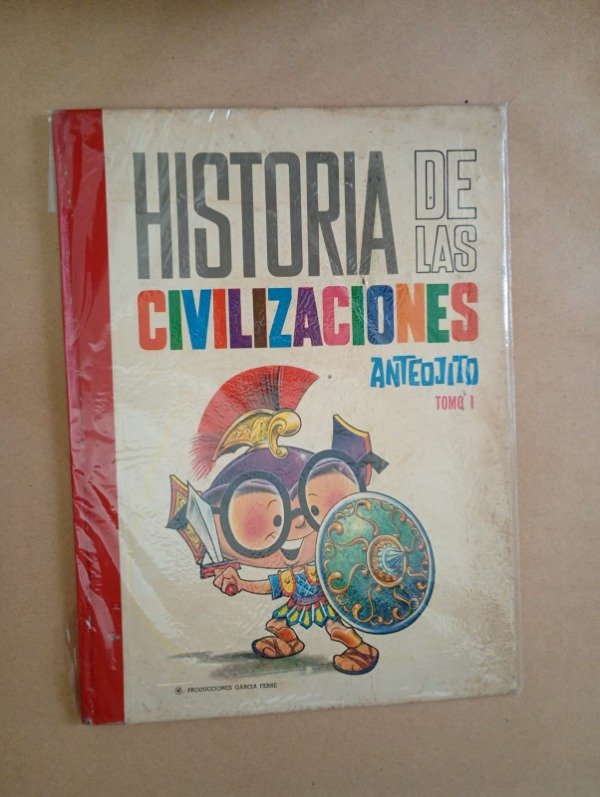 Producto - Historia de las civilizaciones Anteojito Tomo 1 - Julio Korn 1965 - Tapa dura