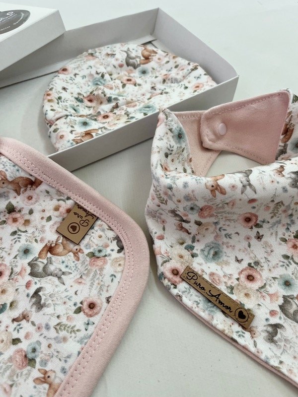 Producto - Set ciervitas rosa viejo