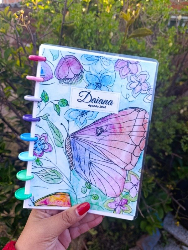 Producto - AGENDA 2026 SEMANAL CON SISTEMA DE DISCOS TAPA BLANDA