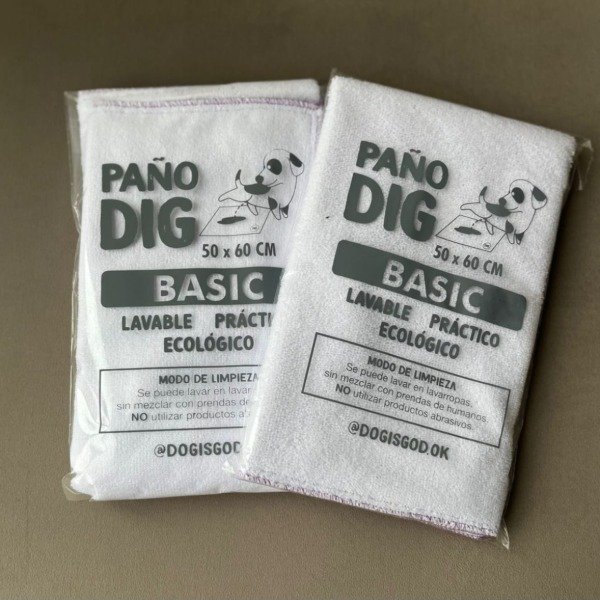 Producto - PAÑO DiG BASIC 50x60cm ( PACK X2 )
