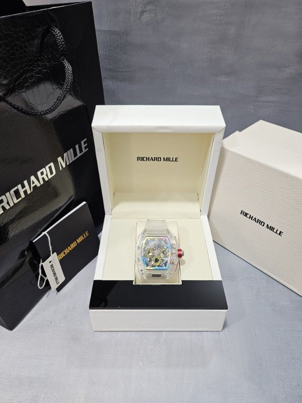 Producto - Reloj Richard Mille Malla Transparente