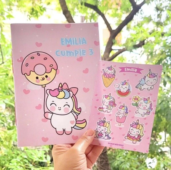 Producto - Pack de 30 unidades / Combo Souvenir (Libritos + Stickers)