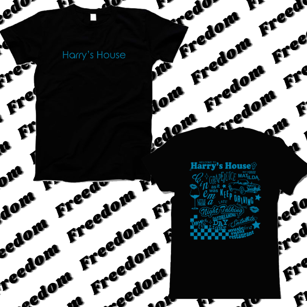 Remera HARRY'S HOUSE -tracklist doble