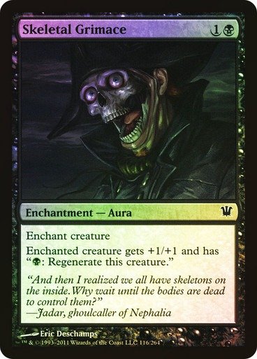 Producto - Skeletal Grimace Foil  Innistrad