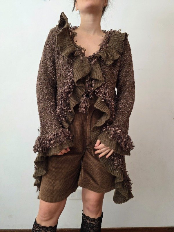 Producto - Saco Marron Vuelos - 9