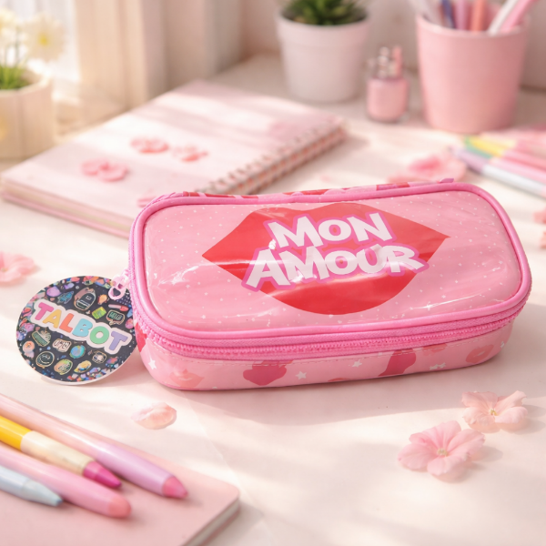 Producto - Cartuchera Canopla TALBOT Pouch Mon Amour 1 Cierre 7087