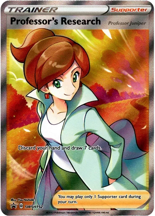 Producto - Professor's Research Full Art - SWSH152 - Sword and Shield Promo