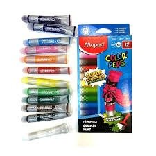 Producto - TEMPERA MAPED POMO x12u. Surt.