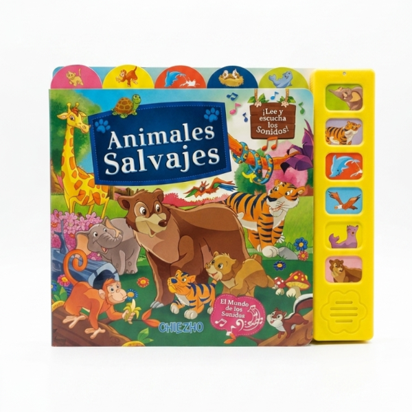 Producto - ANIMALES SALVAJES - LEE Y ESCUCHA LOS SONIDOS