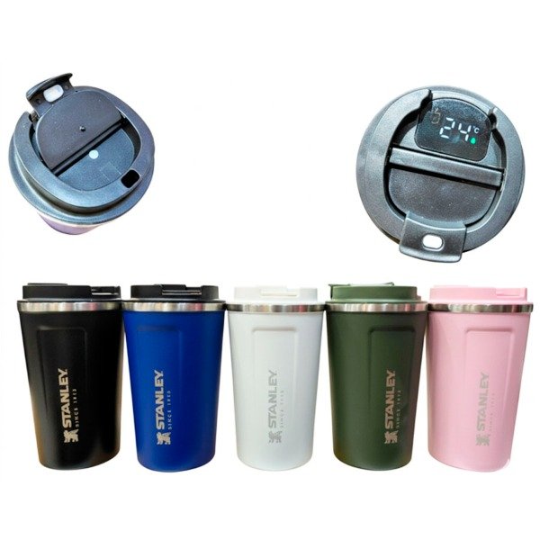 Producto - VASOS CAFETEROS CON SENSOR / 500 ML. ACERO ONIX.