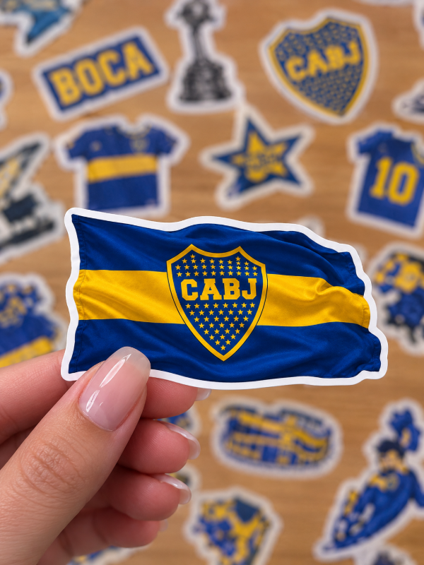 Producto - Stickers // Boca Bandera