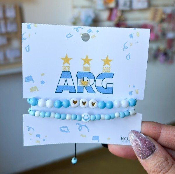 Producto - PULSERAS ARGENTINA X2