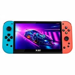 Producto - Generica X80 16GB 70 20000 Juegos - Azul y Rojo