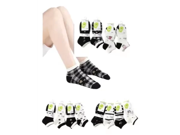 Producto - SQ - Qikun - Soquetes Algodón x Docena - 0