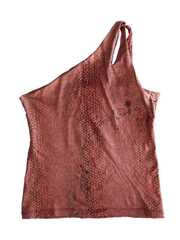 Producto - 2000s offshoulder top reptilia pink