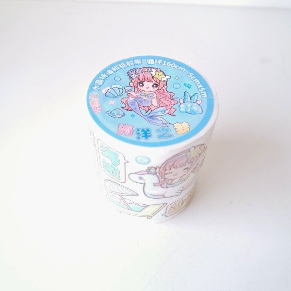 Producto - Cinta Washi 50 mm - Xixi en el mar
