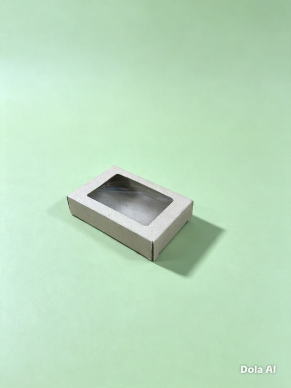 Producto - ESTUCHES CON VISOR KRAFT -COD.1246 medida 9.5x2x6.5 - 0
