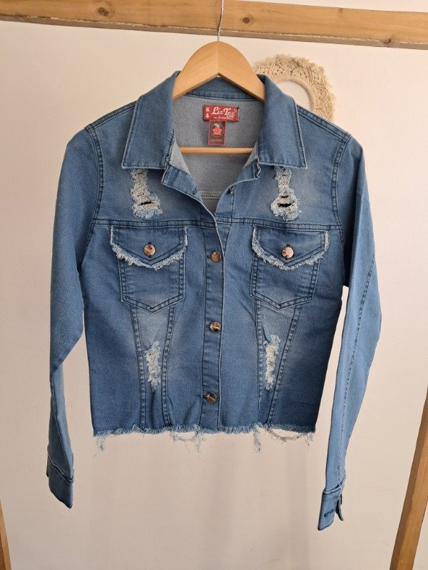 Producto - Campera Denim Celeste