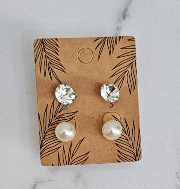 Producto - Combo Perlas y Cubik engarzado en dorado