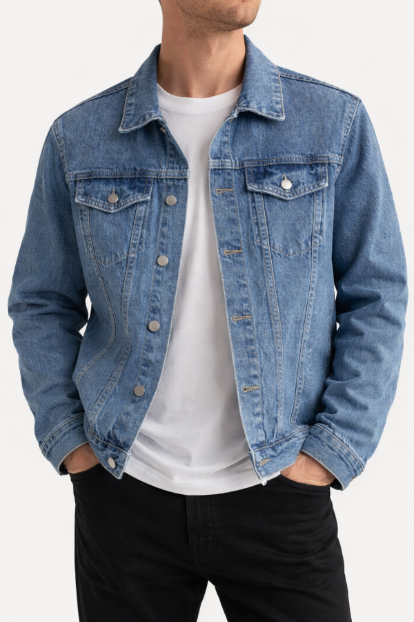 Producto - CAMPERA DE JEAN RIGIDA