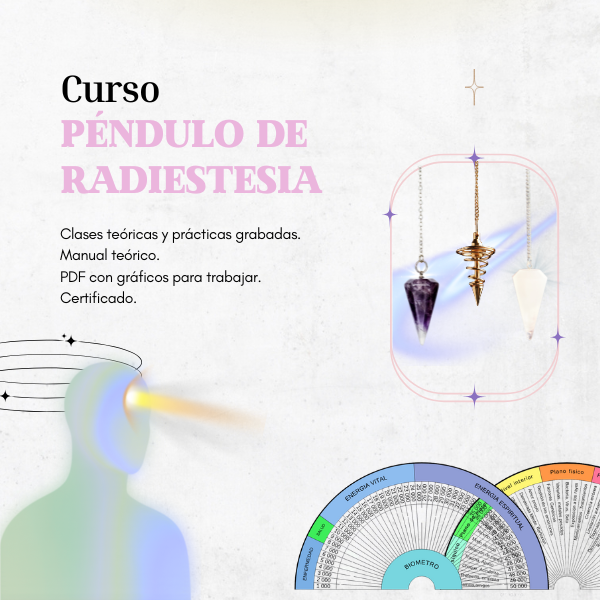 Producto - Curso Péndulo de Radiestesia (grabado)