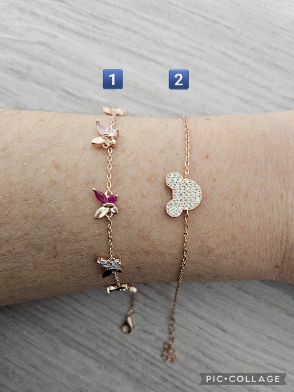 Producto - Pulseras Rosé Plata 925