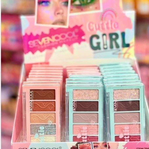 Producto - Paleta de sombras x 5 Cuttie Girl de Sevencol DNB 4/26
