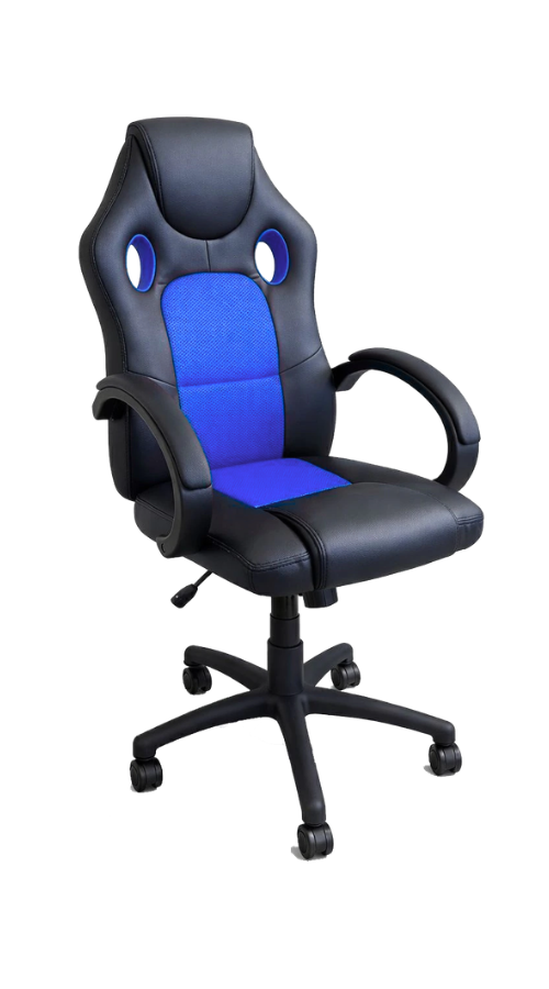 Producto - Silla Gamer Ergonomica Reclinable Color Azul - 0
