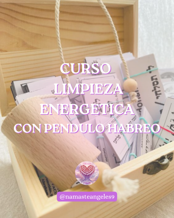 Producto - Péndulo Hebreo Limpieza Energética